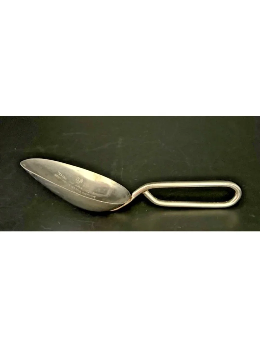 Vintage Metal Measuring Scoop WB/W Approved Good Housekeeping Rustic Primitive
